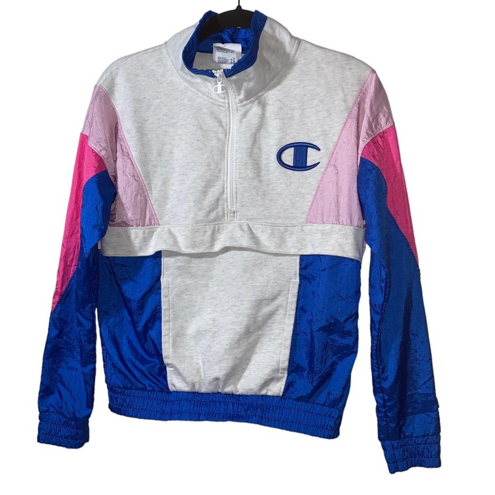Champion Women’s Colorblock Windbreaker size XS